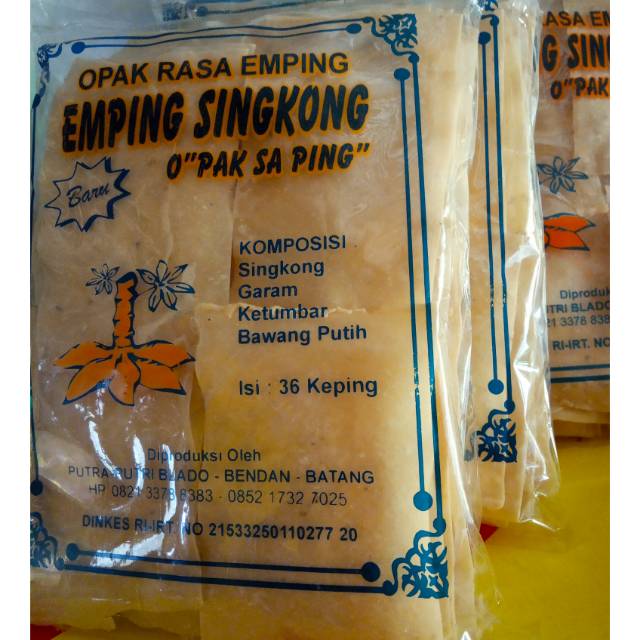 

Opak rasa emping_gurih & renyah