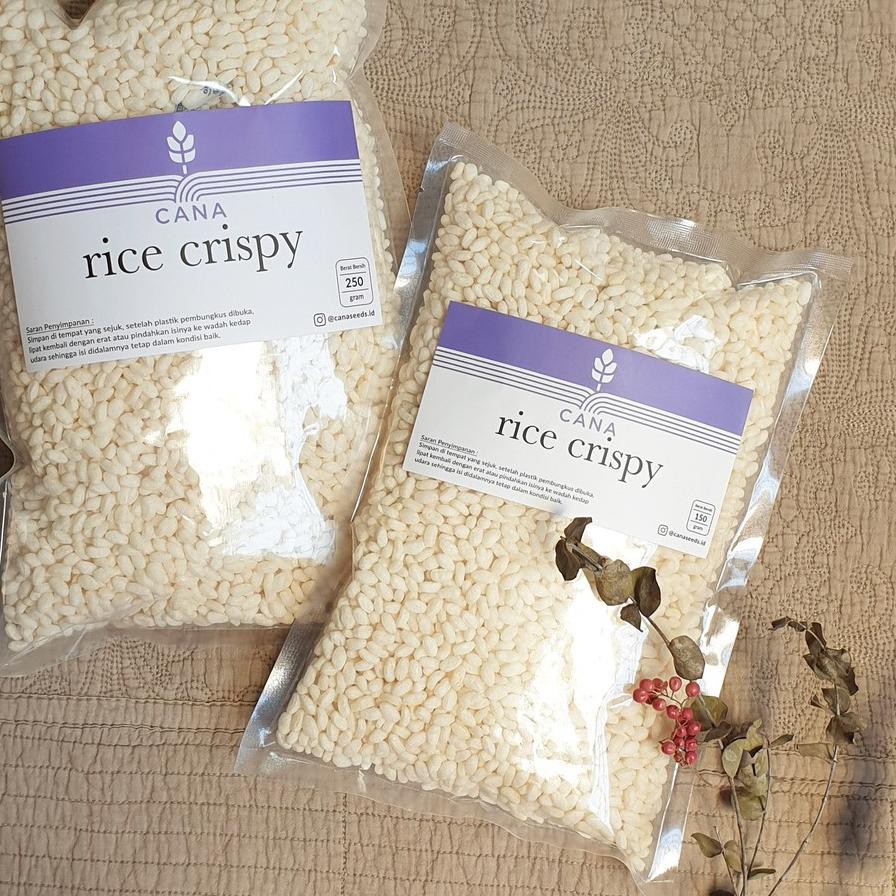 

ORD✦ Rice Crispy White 250 gram Rice Puff Putih Beras Renyah Krispi Lonjong Sereal Rais Crispi Kiloa