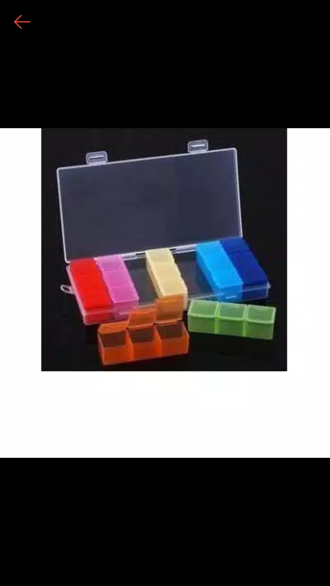 Kotak Obat / Barang Kecil 7-warna (21 Kotak)