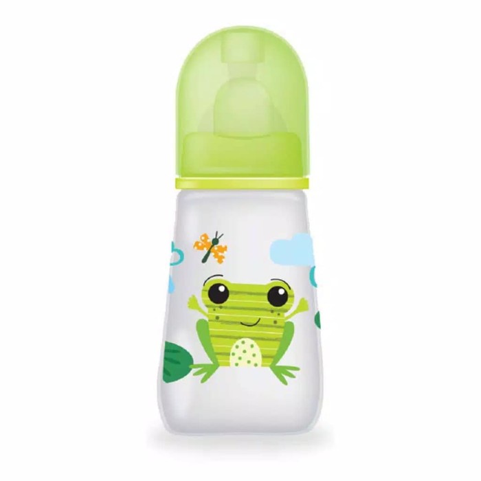 BABY SAFE Botol Susu Embossed Lid Bottle JS001-125ML