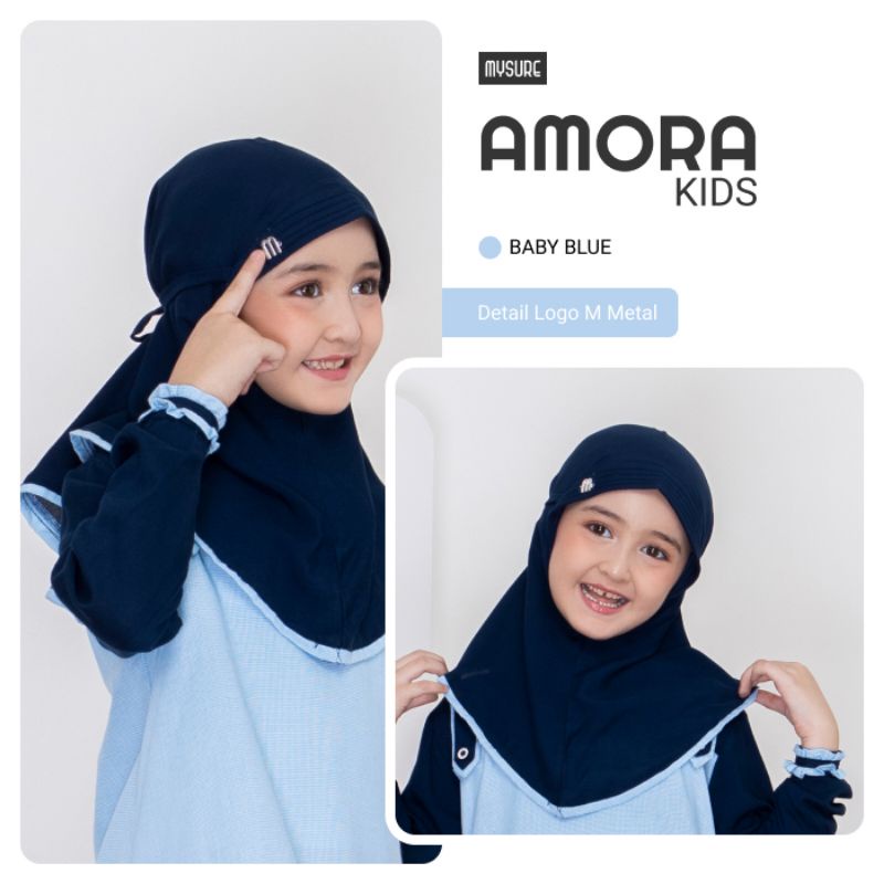 BAJU ROK MUSLIM ANAK © AMORA DRESS KIDS SET MYSURE