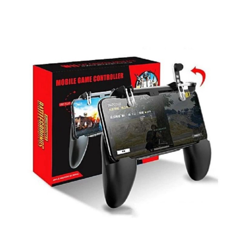 Mobile Game Controller Gamepad PUBG Joystick Trigger Fire Button MOBA