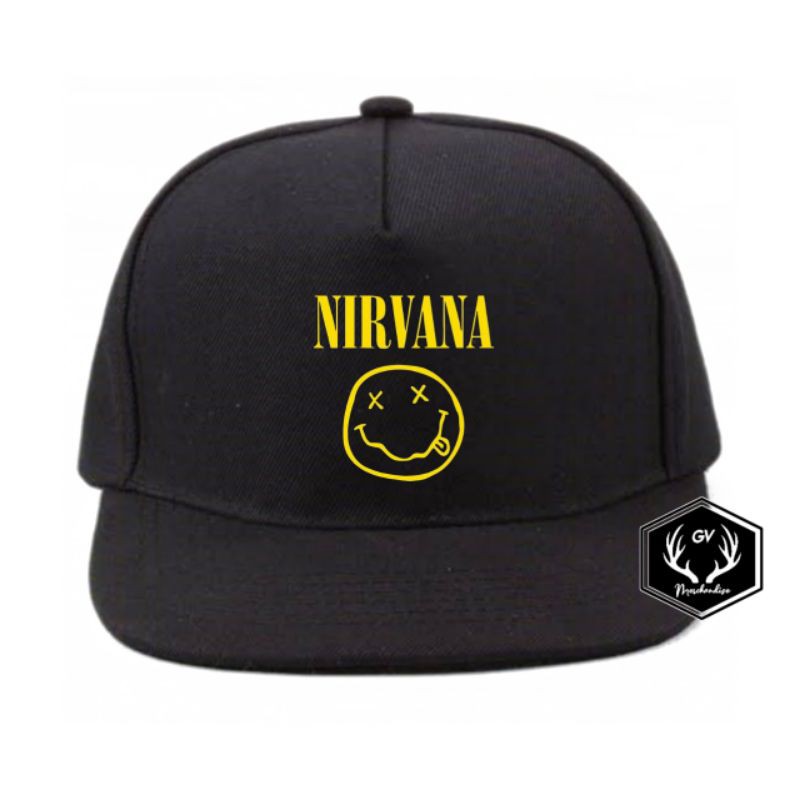 Topi Nirvana - Topi Snapback Nirvana