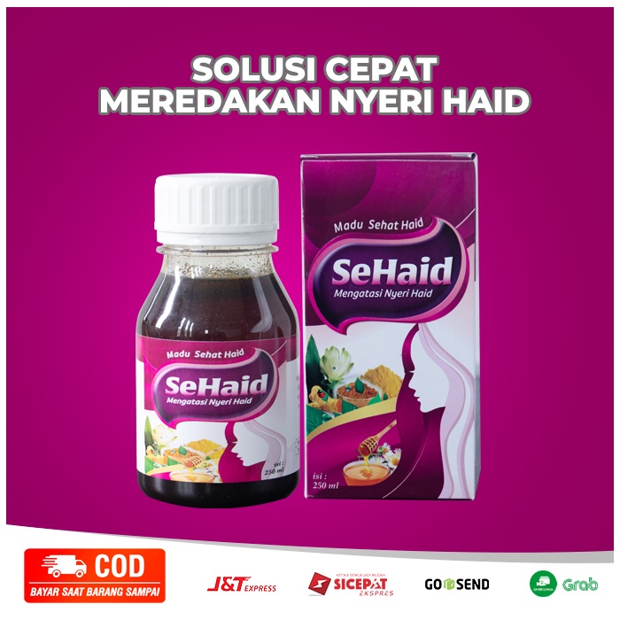 madu obat herbal anti nyeri pelancar pereda nyeri haid datang bulan mens