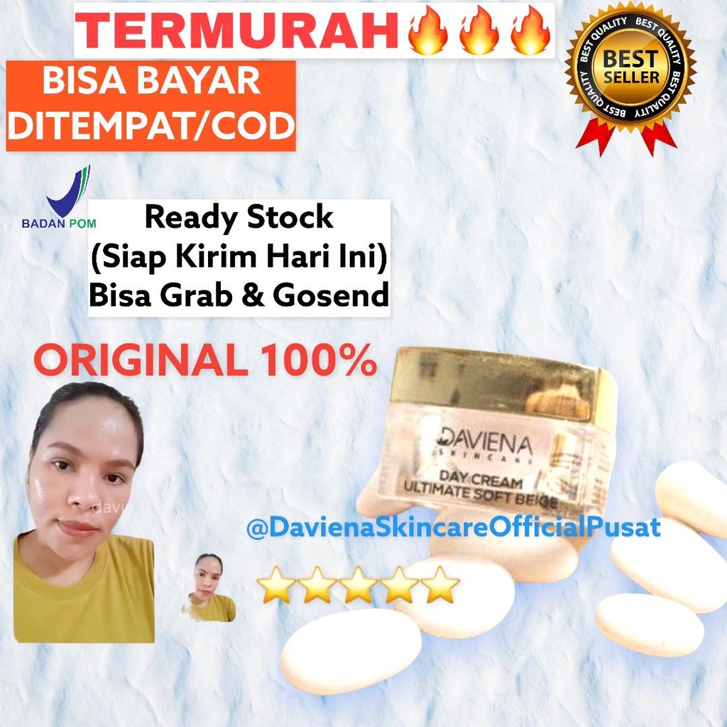 TERLARIS DAY CREAM GOLD SERIES (DARKSPOT) | DAVIENA SKINCARE | DAVIENASKINCARE Davina ASLI 100% Crea