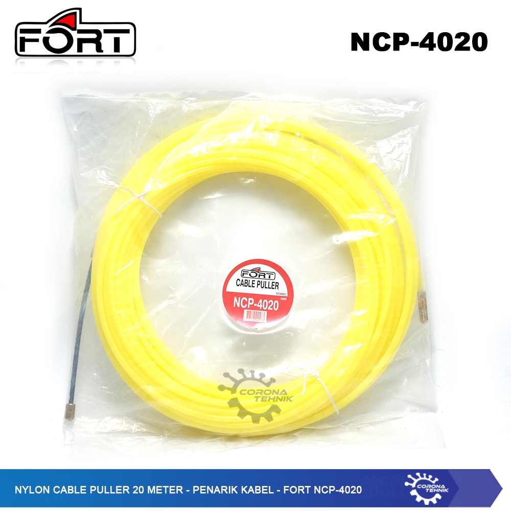 Penarik Kabel - Fort NCP-4020 - Nylon Cable Puller 20 Meter