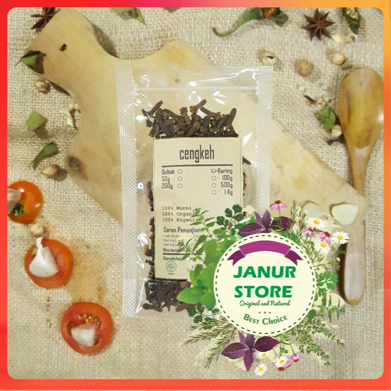 

CENGKEH KERING 50 GRAM - Syzygium aromaticum - PREMIUM QUALITY - PREMIUM QUALITY
