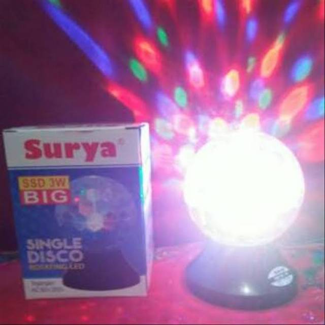 Lampu Disco/Party Light LED Valescom 3 Watt