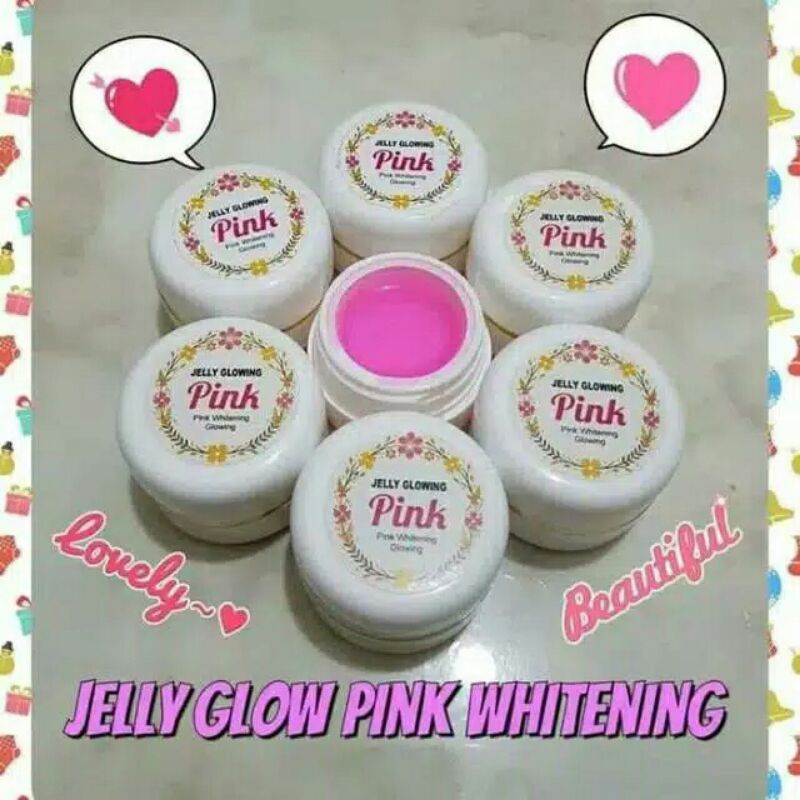 Cream Jelly Pink / Pemutih Wajah ampuh