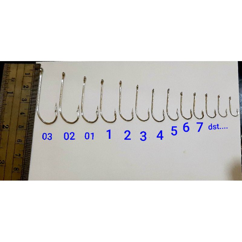 mata kail 3753 /mata pancing ( kotakan isi 100 pcs )