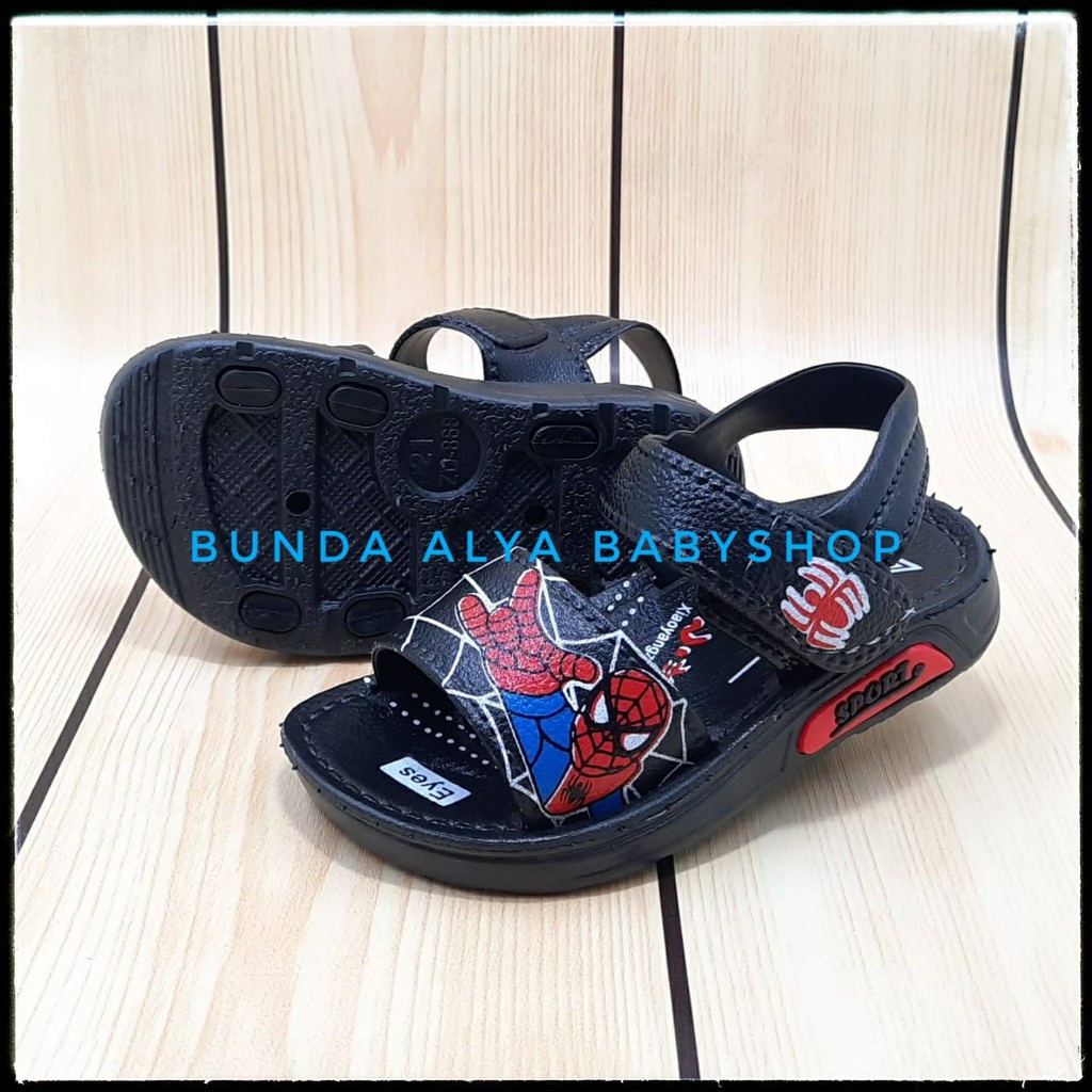 Sandal Anak Cowok Lentur Usia 5 Tahun Motif Karakter Reject Layak Pakai [SANDAL REJECT]