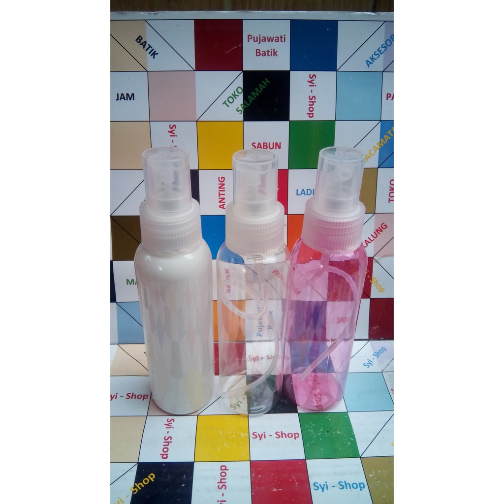 Botol Parfum Spray 100 ml Plastik