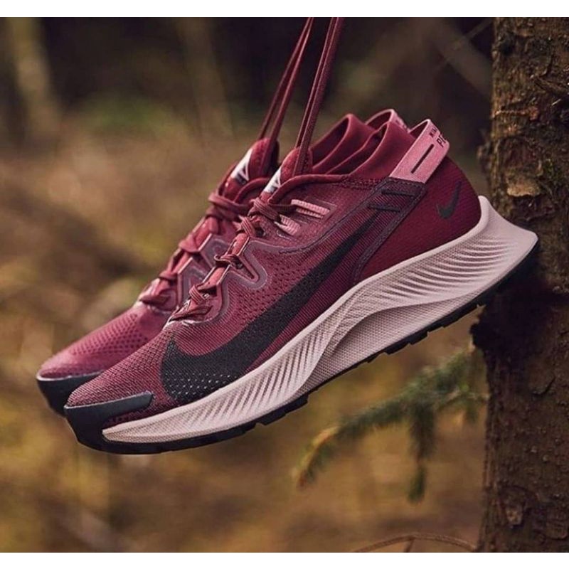 NIKE ZOOM PEGASUS TURBO TRAIL 2 BURGUNDY