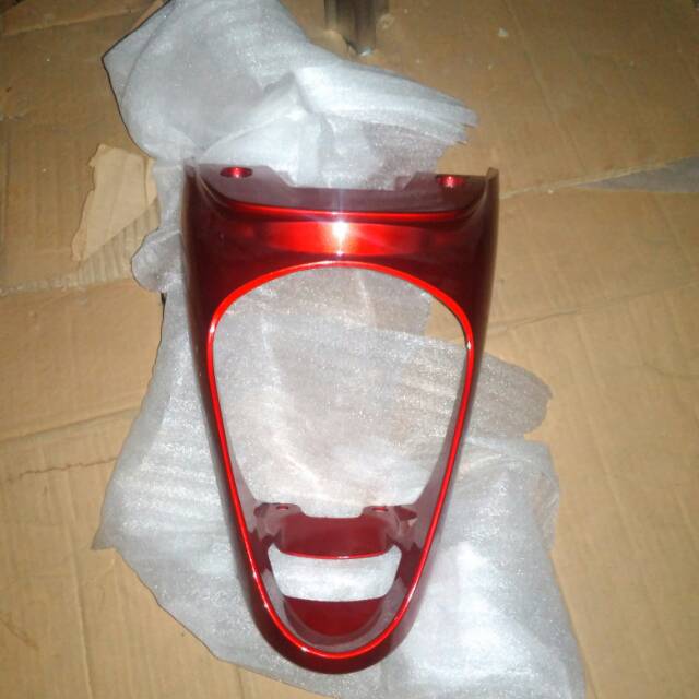 Cover sambungan body scoopy fi 2014-2015/warna merah