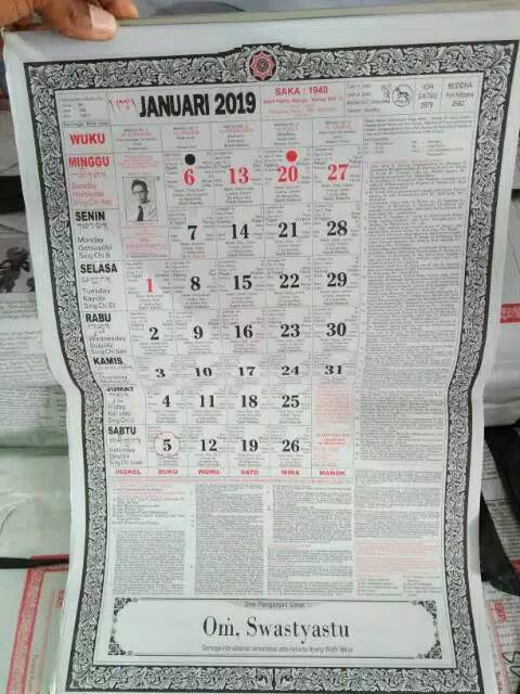 Kalender Bali 2020 Pandita Reta