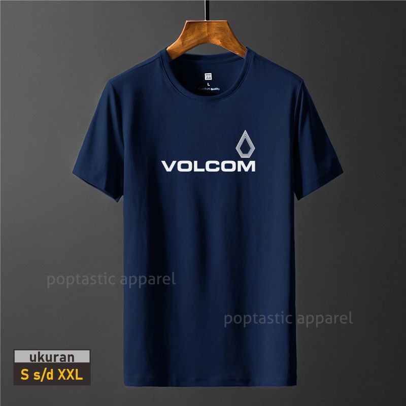 MILIKI KAOS DISTRO VOLCOM TERBARU ADEM PAKAIAN PRIA TSHIRT KAOS DISTRO