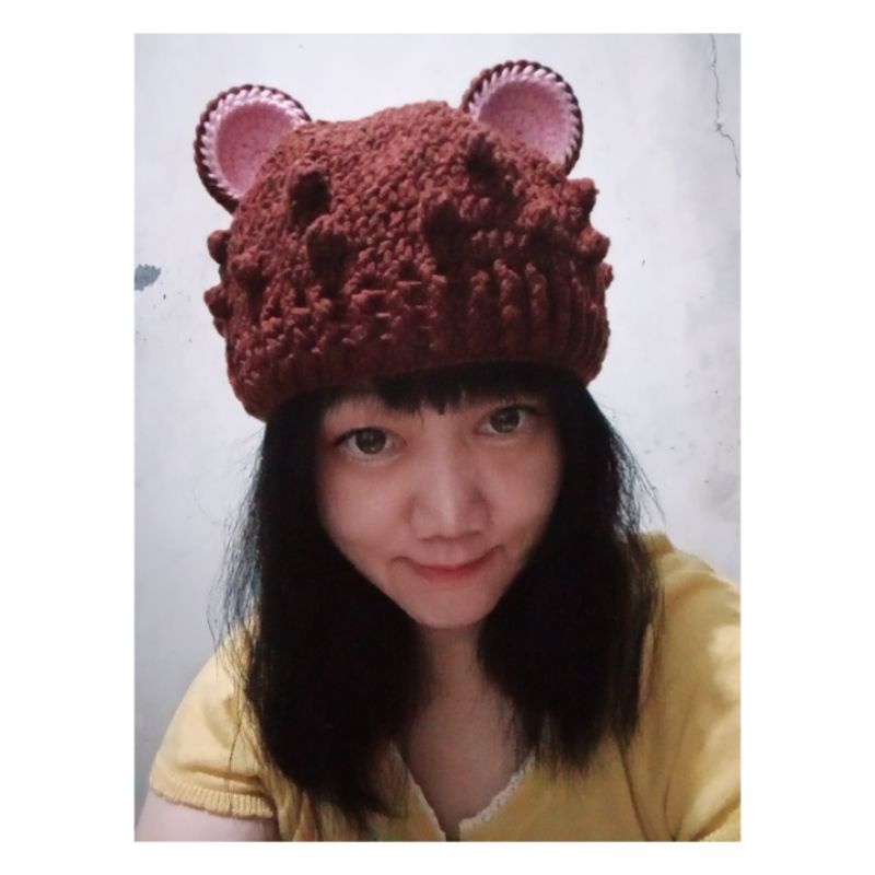 TOPI RAJUT DEWASA / TopiLucu/TopiKuping/TopiBeruang