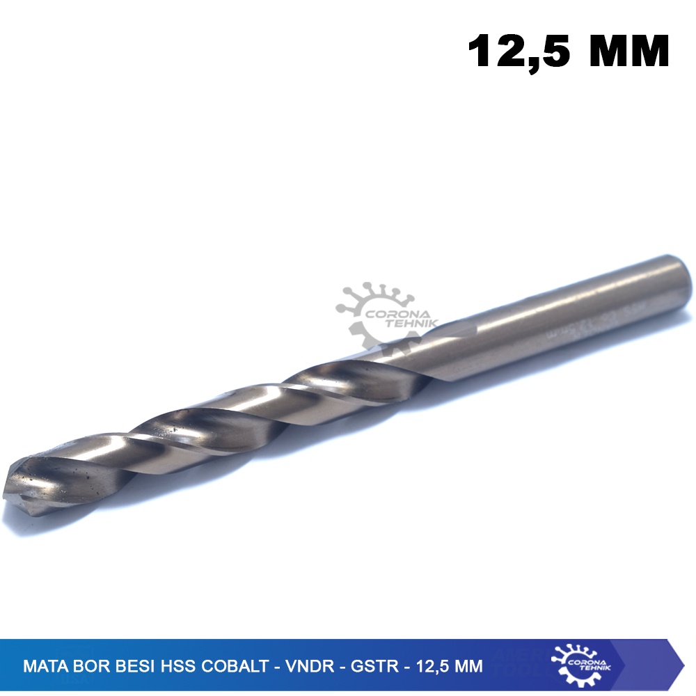 12,5 mm - Mata Bor Besi HSS Cobalt - VNDR - GSTR