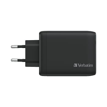 USB Charger Verbatim 4-port 100W with PD 3.0 &amp; QC 3.0 GaN