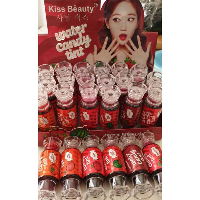 [ ECER ] LIPTINT KISSBEAUTY WATERCANDY MERAH