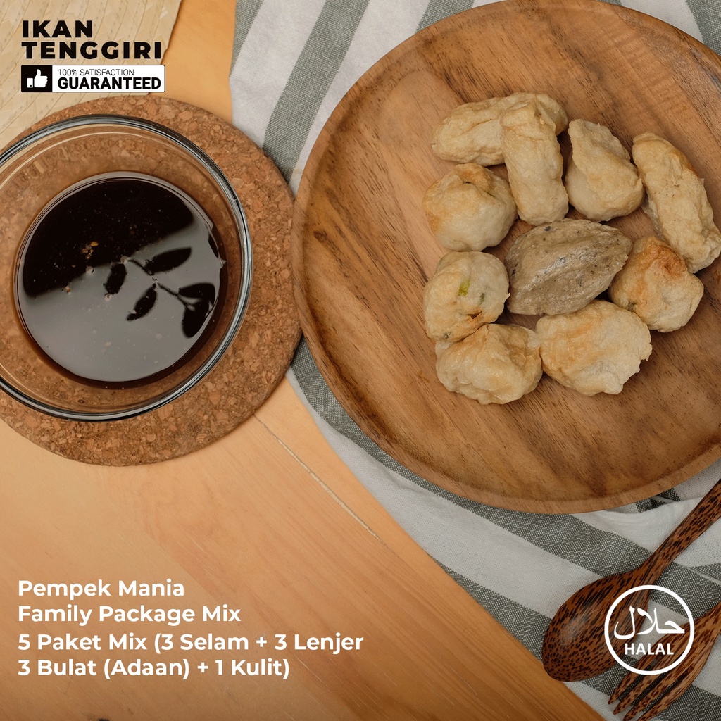 

Pempek Mania Family Package Mix (5 Paket)