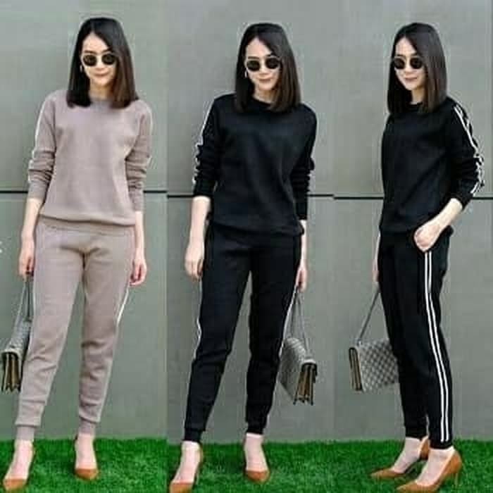 NewSetelan Teen Remaja Tanggung Abg Nibras Set Stelan 2114IN Setelan Hotpant Unicorn Sporty Xl S