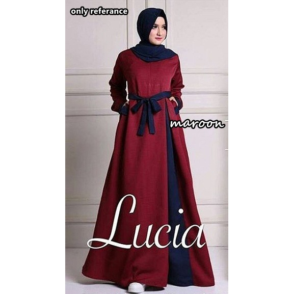 [COD] Gamis Lucia Syar'i Asdf Abu Muslim Modis Modern