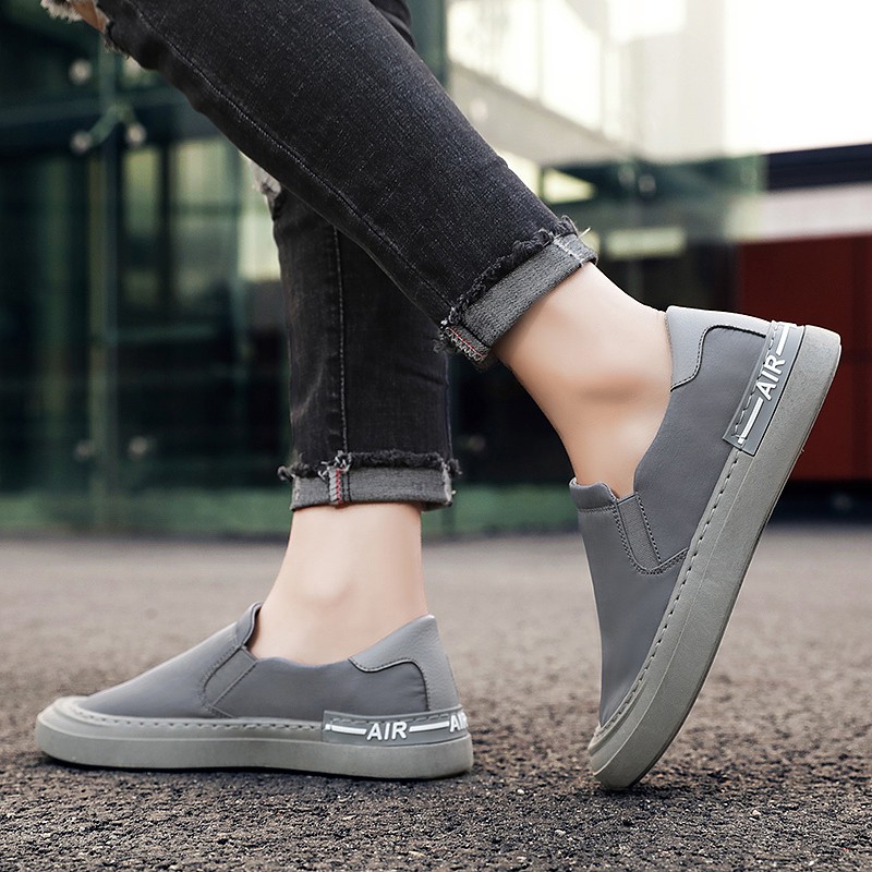 Mainland Sepatu Slip On Pria Formal Sport Sepatu Kerja Olahraga Impor Santai Cowok Casual MC105