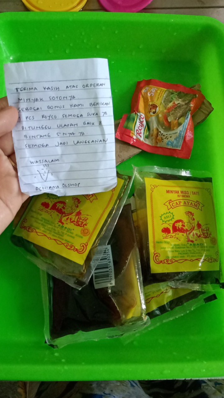 Minyak Soto & Sate Padang (5 Pcs)