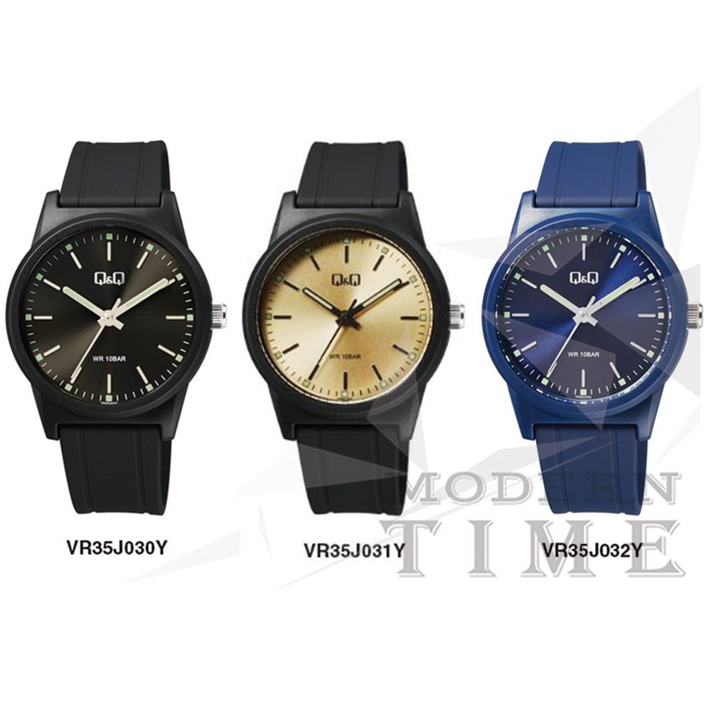 Q&amp;Q Original VR35 Series  - Jam Tangan Pria - karet