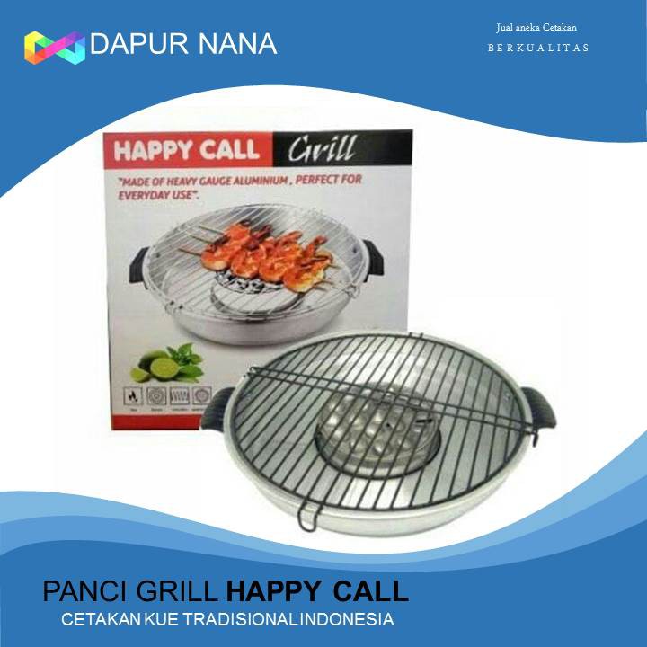 Panci grill / alat pemanggang pan HAPPY CALL 32 GRILLER ROASTED fancy