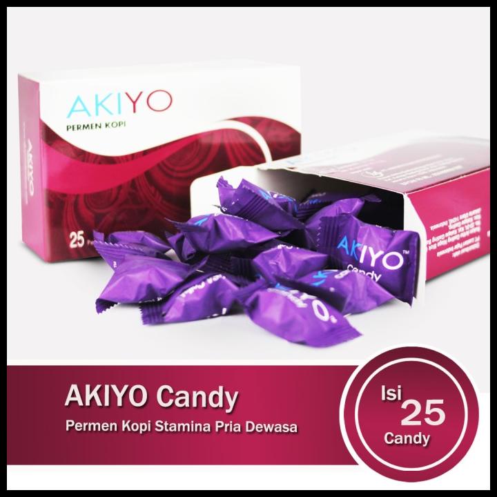 

Permen Akiyo Candy Original Distributor Resmi 1 Box 25 Pcs