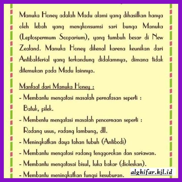 

MADU-MINUMAN- MANUKA HONEY -ASLI-BUKAN-KAWE-KAWE-