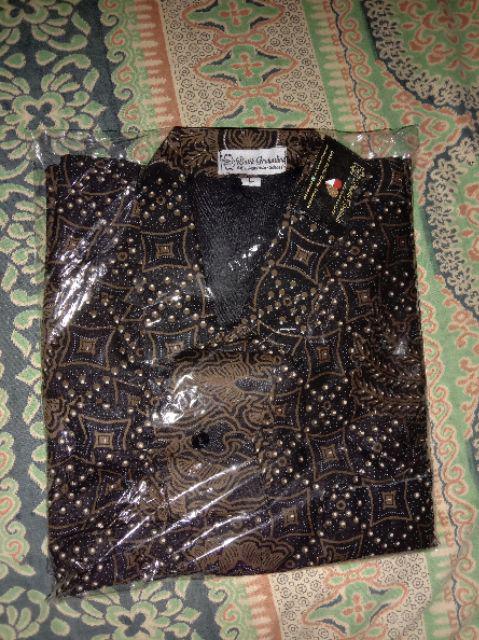 Kemeja Batik Pria | Motif Anjasmara Full Furing | Reguler Fit Lengan Panjang| Katun Asli Halus