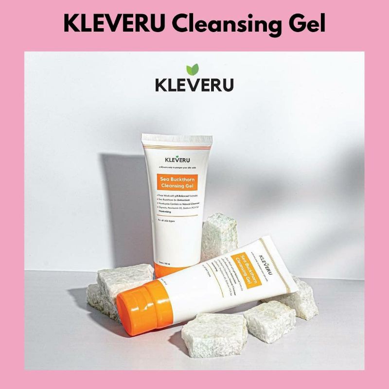 KLEVERU Sea Buckthorn Cleansing Gel (Facial Wash) 100ml