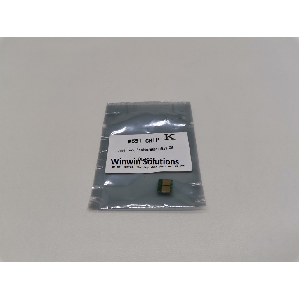 Chip Cartridge / Chip Toner 507A CE400 CE401 CE402 CE403 CE400A M500 M551 M570 M575 laserjet color