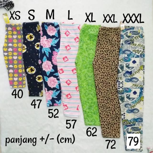 Legging Callysta Leging panjang legging bayi legging anak celana pendek anak MOTIF RANDOM Bayi dan Anak HIGH QUALITY