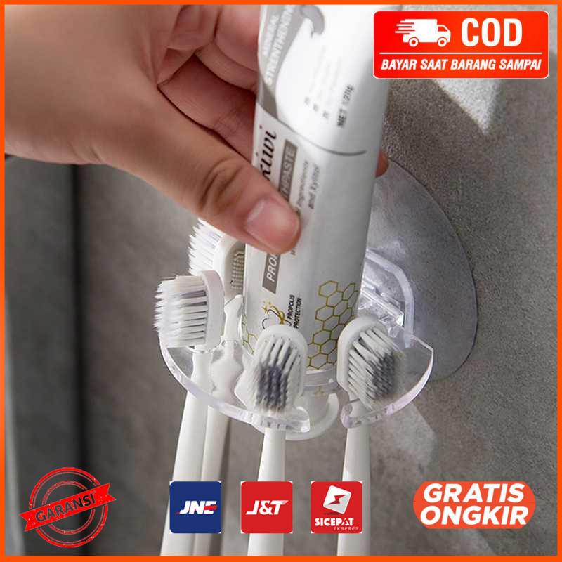 Rak Sikat Gigi Odol Wall Mounted Toothbrush Holder - E1920