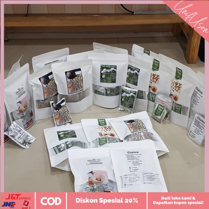 

⭐COD⭐ TEA HERBAL DIATEA isi 6 teabag infusion