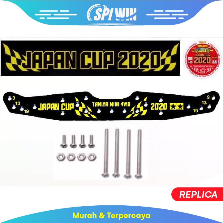 Bemper Depan Tamiya STO SD REP 95131 FRP MULTI ROLLER SETTING STAY (1.5mm) JAPAN-CUP 2020