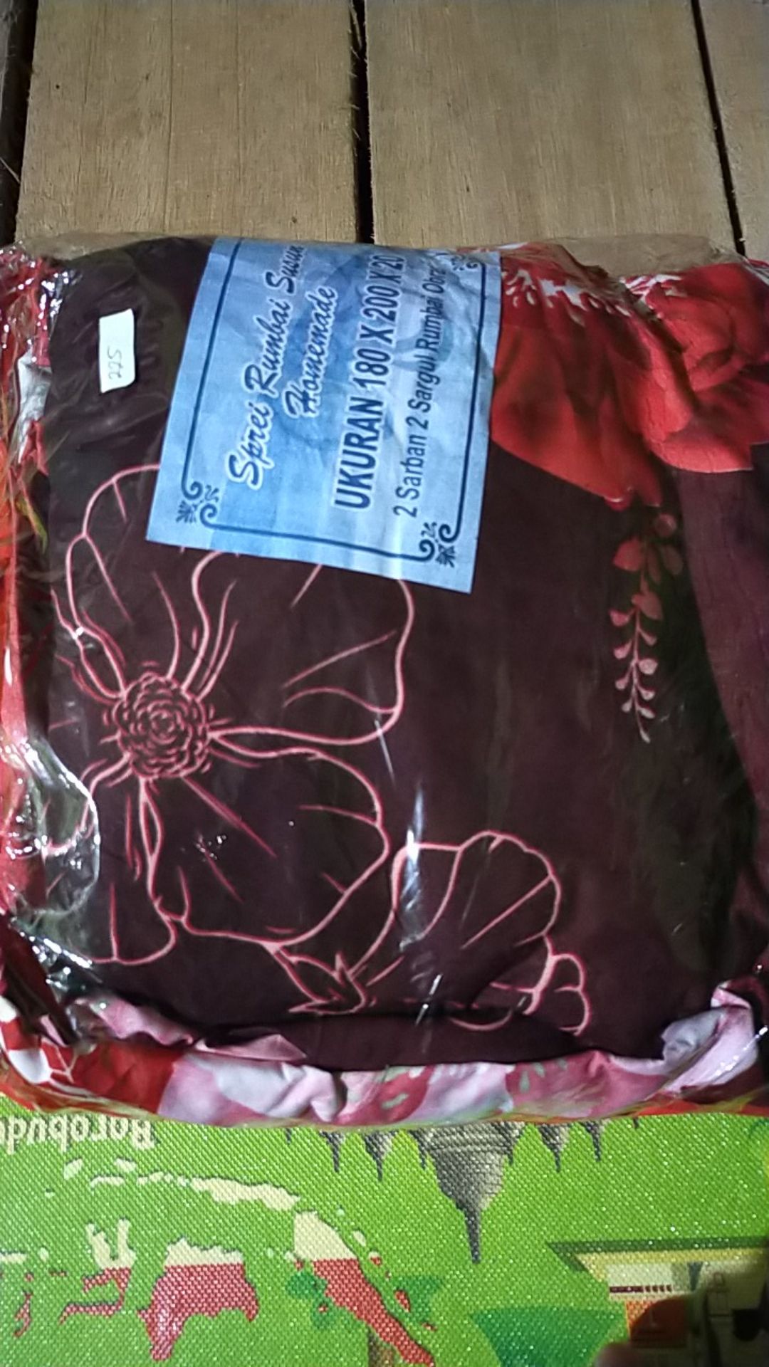 Sprei Rumbai Susun Homemade