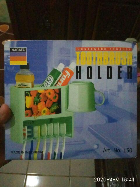 Tempat Sikat Gigi/tooth Brush Holder Nagata 150