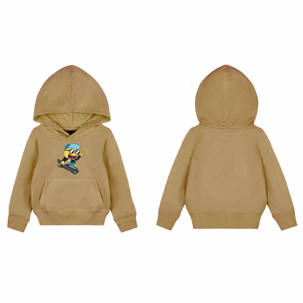 Hoodie Sweater Be Cool Sweater Hoodie Pakaian Fleece Anak M -xl