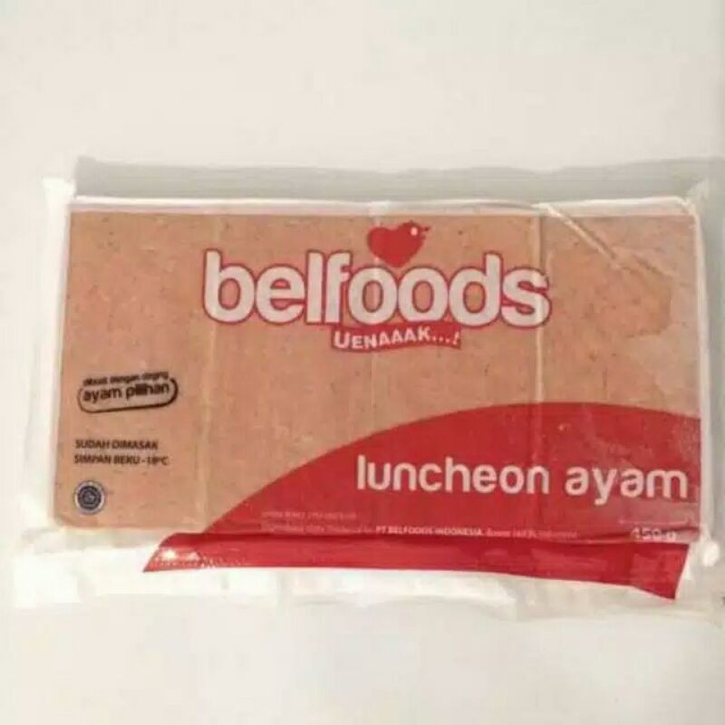 

belfoods uenak luncheon ayam 450 gram 12 pcs