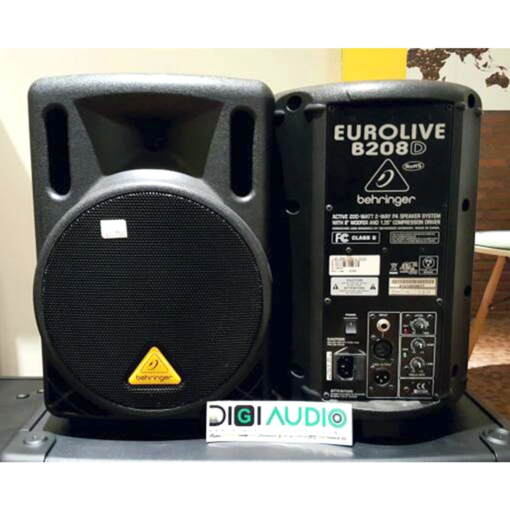 Speaker Aktif Sound System Behringer Eurolive B208d 8 Inch 200 Watt Shopee Indonesia