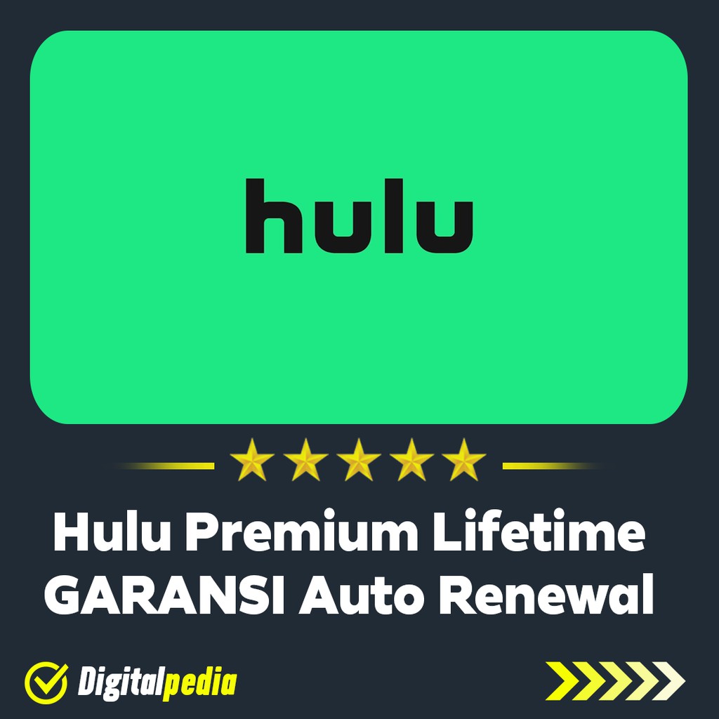 Hulu Premium Lifetime Account GARANSI Auto Renewal