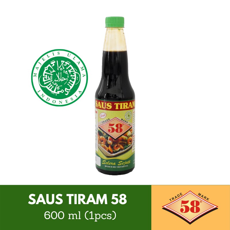 

Saos 58 - Saus Tiram Halal (600 ml)