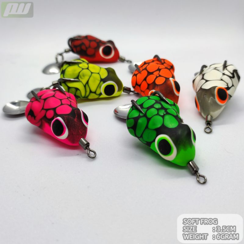 SOFT FROG KILLER 3.5 CM UMPAN CASTING IKAN GABUS