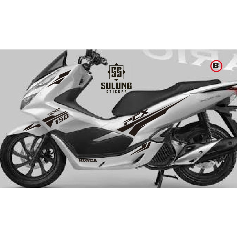 Stiker Body Motor PCX Cutting Sticker Variasi