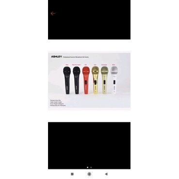 MIC ASHLEY A02 MIC KABEL ASHLEY A 02